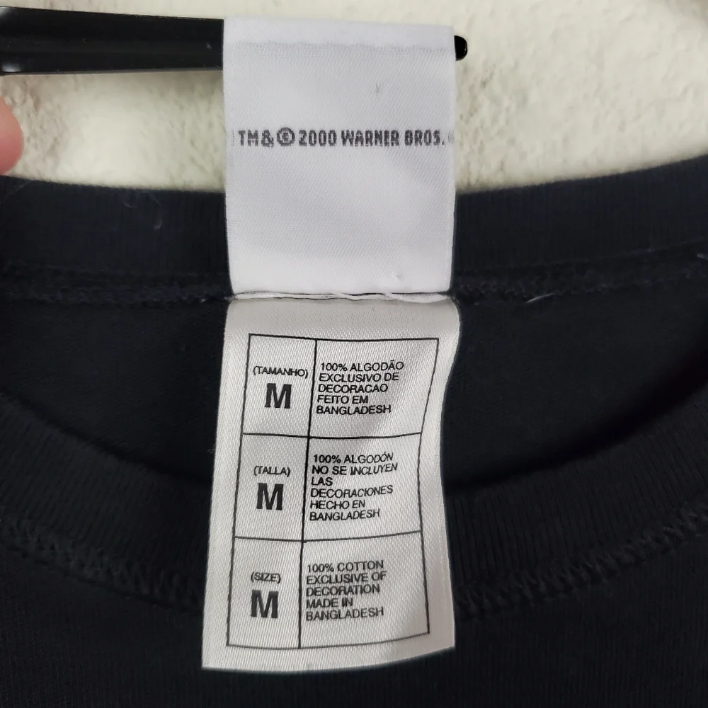 Vintage Taz Bowling Looney Tunes Black T-Shirt. - Picture 4 of 6